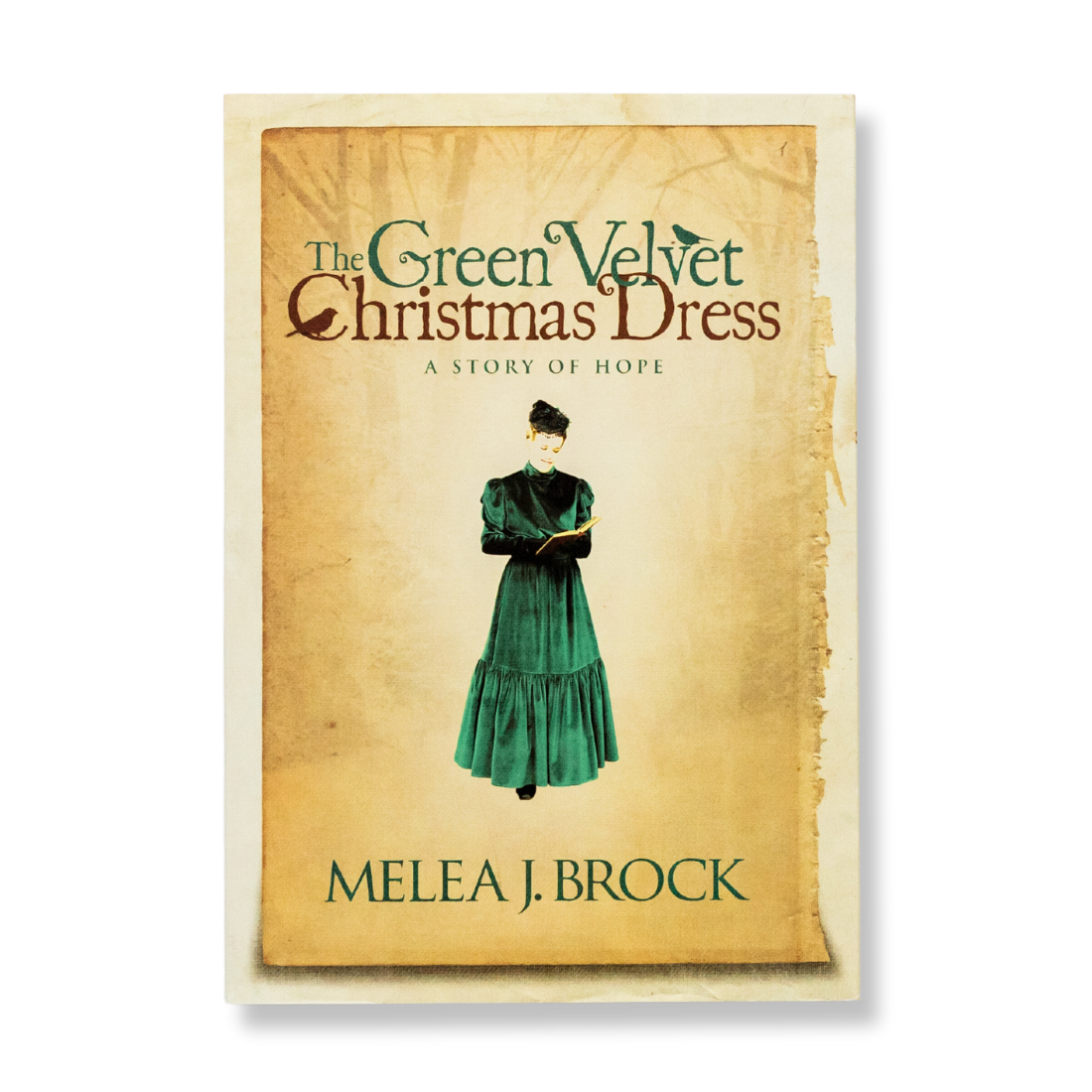 The Green Velvet Christmas Dress